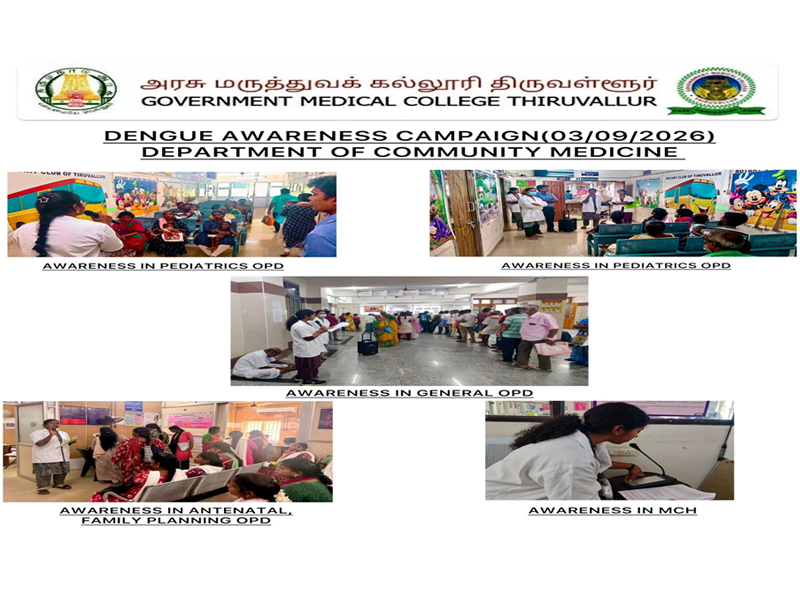 Dengue Awareness Campaign 03.09.2026