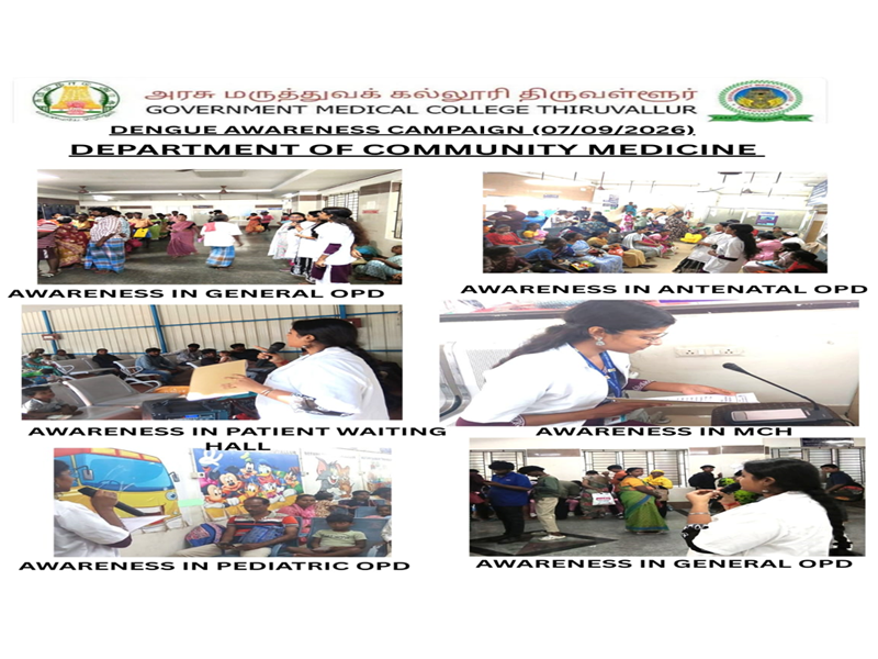 Dengue Awareness Campaign 07.09.2026
