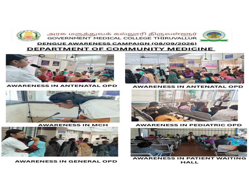Dengue Awareness Campaign 08.09.2026